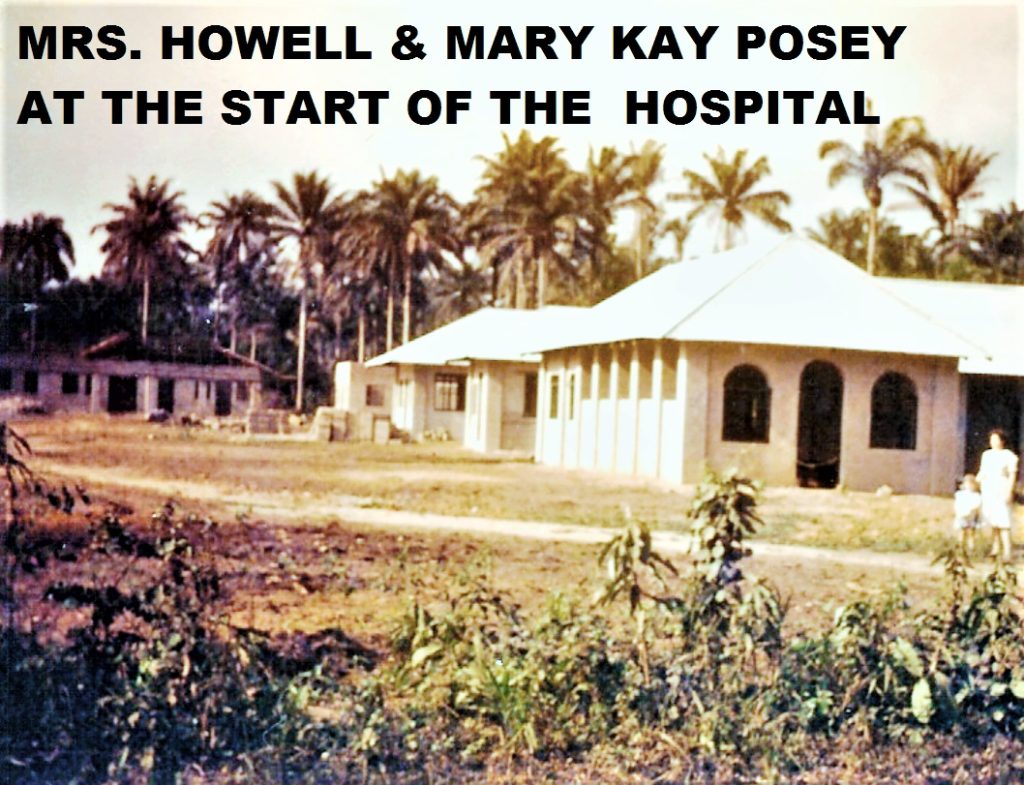 Mrs.Howell and Mary Kay Posey at the start of the hospital